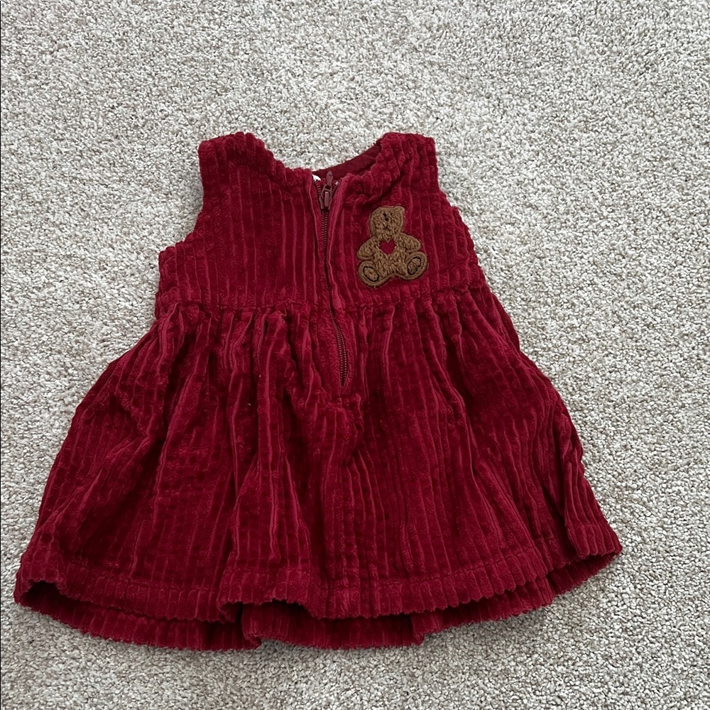 GAP Red Corduroy Kids Dress